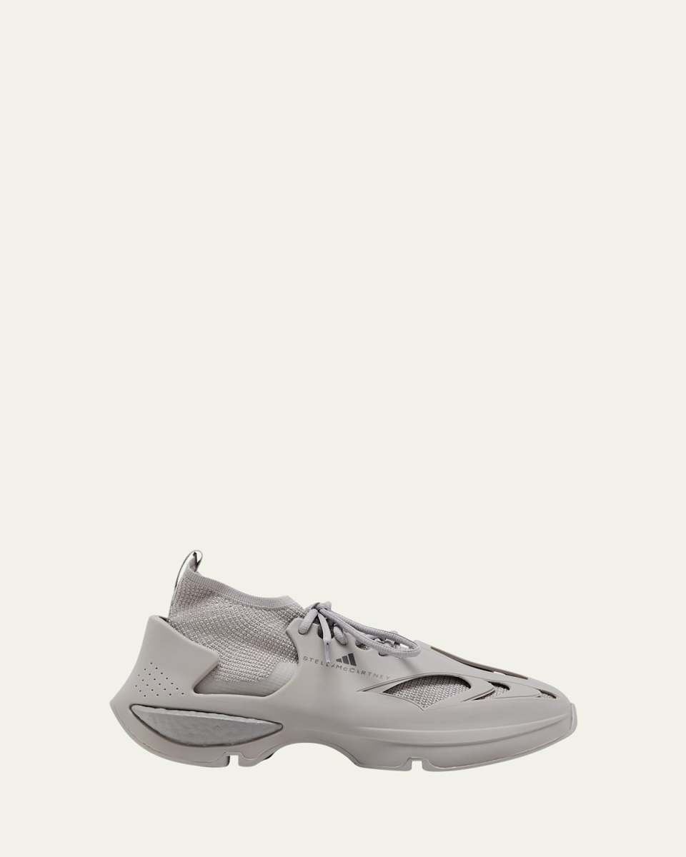Cutout Lace-Up Runner Sneakers